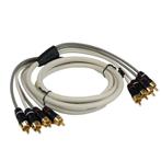 Fusion RCA Kabel 2 Zones 4-Kanaals-9,10 meter, Watersport en Boten, Ophalen of Verzenden, Nieuw