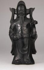 Chinese Carved Hardstone Buddha Stand Statue Figure - Steen