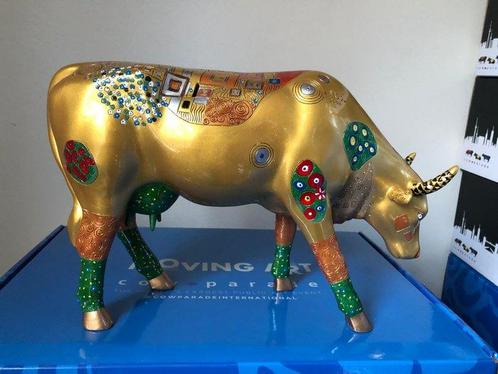 Cow Parade. Cowparade. Klimt. Large. - Beeldje - Polyresin, Antiek en Kunst, Curiosa en Brocante