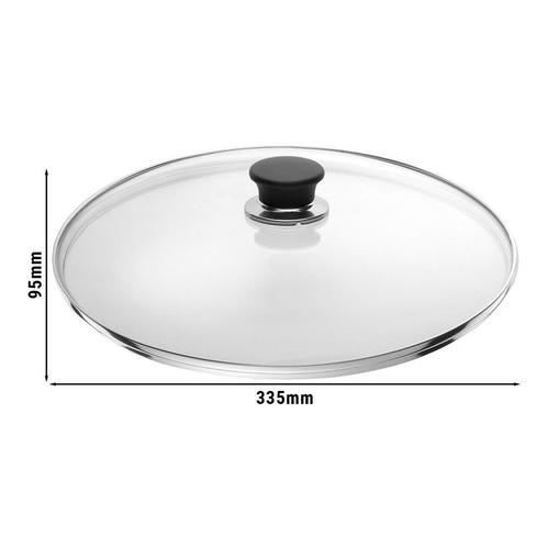 GGM Gastro | BALLARINI | SPECIALS - Deksel - Ø 320mm - Glas, Huis en Inrichting, Keuken | Potten en Pannen, Verzenden