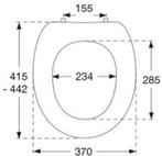 Pressalit Toiletbril van €118.00 voor €71.59, Ophalen of Verzenden, Nieuw, Toilet