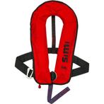 Eval Simi Opblaasbaar Reddingsvest 160N met D-Ring Rood, Watersport en Boten, Watersportkleding, Ophalen of Verzenden, Nieuw