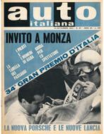 1963 AUTO ITALIANA MAGAZINE 37 ITALIAANS, Nieuw, Author