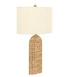 Tafellamp Nila | Travertin/Creme | Richmond, Huis en Inrichting, Lampen | Tafellampen, Ophalen, Nieuw