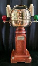 Binnacle-kompas - Hout, Messing, Glas - Henry Browne & Son -