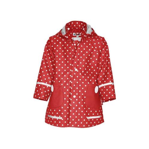 Playshoes regenjas stippen rood Maat 80, Kinderen en Baby's, Babykleding | Overige, Nieuw, Verzenden
