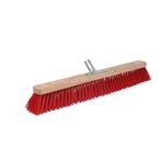 Talen Tools Straatbezem 60 cm Rood - Perfect voor Buiten,..., Tuin en Terras, Hand-tuingereedschap, Ophalen of Verzenden, Nieuw