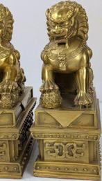 Mooie set Foo Dogs - Brons - China (Zonder Minimumprijs)
