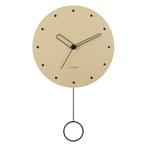 Wandklok met slinger KA5893SB, Huis en Inrichting, Woonaccessoires | Klokken, Verzenden, Nieuw