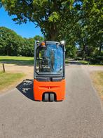 Linde E16 Elektrische Heftruck Triplex Sideshift Accu 85%, Linde, Heftruck, Ophalen of Verzenden, 1000 tot 2000 kg