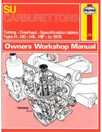 SU CARBURETTORS WORKSHOP MANUAL (TUNING, OVERHAUL,, Boeken, Auto's | Boeken, Nieuw, Author