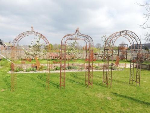 Rozenbogen van massief staal, zware kwaliteit., Tuin en Terras, Tuinhekken en Hekwerk, Nieuw, IJzer, Overige typen, Ophalen of Verzenden