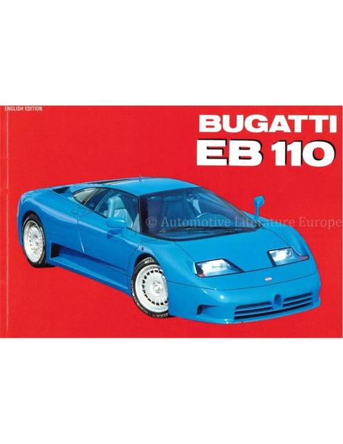 BUGATTI EB 110, Boeken, Auto's | Boeken