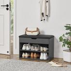 Schoenenkast / schoenenrek 2 vakken - 60 x 30 x 44 cm - Donk, Verzenden, Nieuw