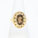 Ring - 14 karaat Geel goud Quartz, Nieuw