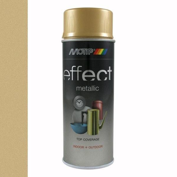 Motip Deco Effect Metallic Echt Goud 400 ml, Doe-het-zelf en Verbouw, Verf, Beits en Lak, Nieuw, Ophalen of Verzenden