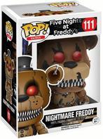 Funko Pop! - Five Nights at Freddys Nightmare Freddy #111 |, Verzamelen, Poppetjes en Figuurtjes, Nieuw, Verzenden