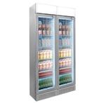 GGM Gastro | (2 stuks) Drankenkoelkast - 290 liter (totaal), Witgoed en Apparatuur, Koelkasten en IJskasten, Verzenden, Nieuw