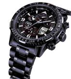 Citizen - SKYHAWK Black Steel - Nuovo - Radio Controllato 5, Nieuw
