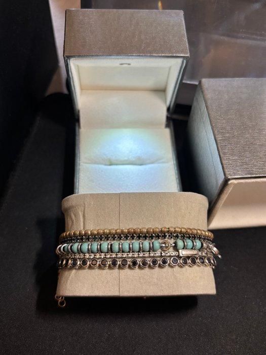 Zonder Minimumprijs - Armband Zilver - Stacking Boho-Chic, Sieraden, Tassen en Uiterlijk, Antieke sieraden