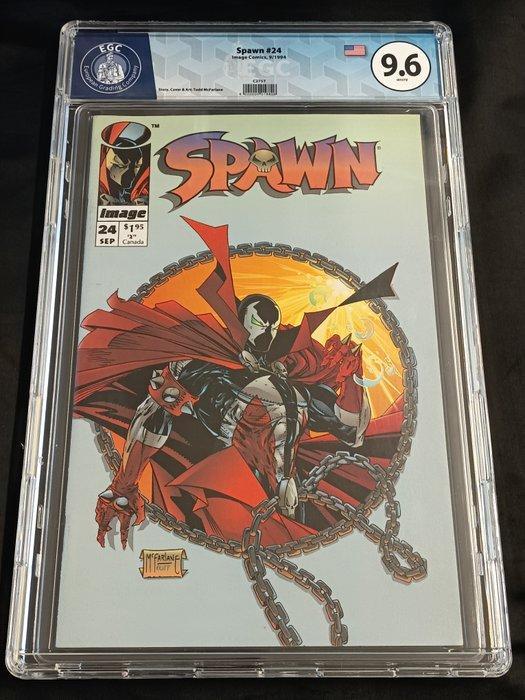 Spawn #24 - EGC 9.6 - The Hunt, part 4 - 1 Graded comic -, Boeken, Strips | Comics
