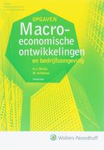 Macro economische ontwikkelingen en bedrijfsom 9789001573218, Zo goed als nieuw