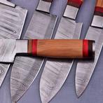 Keukenmes - Chefs knife - gevouwen staal, olijfhout - Noord