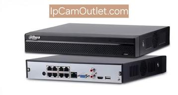 Dahua 4K NVR NVR2108HS-8P-4KS3 met hardeschijf van 2 TB beschikbaar voor biedingen