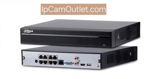 Dahua 4K NVR NVR2108HS-8P-4KS3 met hardeschijf van 2 TB, Audio, Tv en Foto, Videobewaking, Nieuw, Ophalen of Verzenden