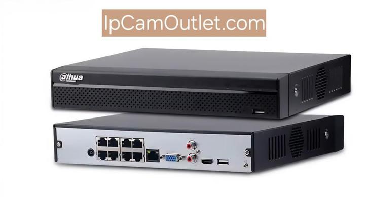 Dahua 4K NVR NVR2108HS-8P-4KS3 met hardeschijf van 2 Tb, Audio, Tv en Foto, Videobewaking, Nieuw, Ophalen of Verzenden
