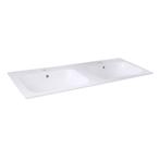 Wastafel Best Design Bora 120x47,5x1,2 cm Polybeton, Ophalen of Verzenden, Nieuw, Overige typen