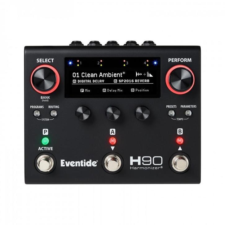 Eventide H 90 Dark/Black Harmonizer Multi-FX Pedal with 70FX, Muziek en Instrumenten, Effecten, Multi-effect, Nieuw, Ophalen of Verzenden