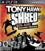 Tony Hawk Shred Big Air! Bigger Tricks! (PS3 Games), Ophalen of Verzenden, Zo goed als nieuw