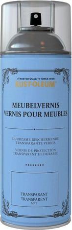 Rust oleum meubelvernis mat 400 ml, transparant, spuitbus, Verzenden, Nieuw