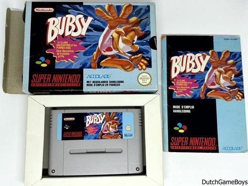 Super Nintendo / Snes - Bubsy - FAH, Spelcomputers en Games, Games | Nintendo Super NES, Gebruikt, Verzenden