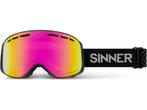 Sinner OLYMPIA+ skibril - Zwart - Sintrast® Lens, Verzenden, Zo goed als nieuw