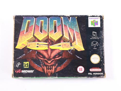 N64 - Doom 64 [Boxed CIB], Spelcomputers en Games, Games | Nintendo 64, Ophalen of Verzenden