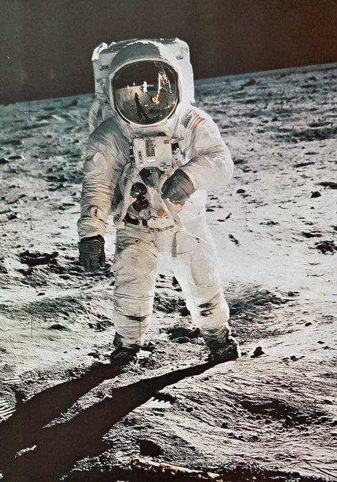 NASA - (6) X 1969 Vintage Apollo 11 moon landing. Government, Antiek en Kunst, Kunst | Designobjecten