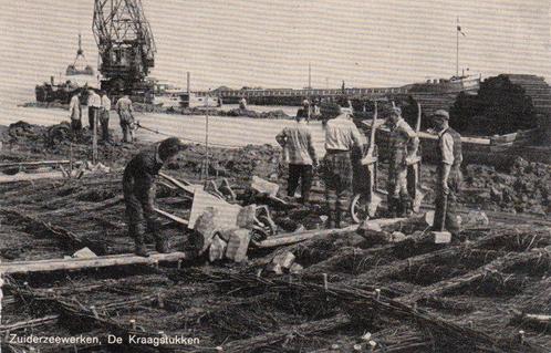 ZUIDERZEEWERKEN - De Kraagstukken, Verzamelen, Ansichtkaarten | Nederland, Verzenden