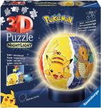 3D Puzzel - Pokemon Bal Nachtlamp (72 stukjes) |, Hobby en Vrije tijd, Nieuw, Verzenden