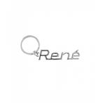 Cool car keyrings - Auto sleutelhanger met naam René, Ophalen of Verzenden, Nieuw