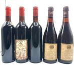 1970 x3 Barolo & 1974x2 Barbaresco, Rossello - Piëmont DOCG, Nieuw