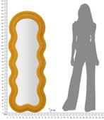 WANDSPIEGEL TEDDY MOSTERD CM 60X4X160, Huis en Inrichting, Woonaccessoires | Spiegels, Ophalen of Verzenden, Nieuw