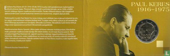 Estland 2 euro 2016 (folder - Eesti Pank) 100ste verjaar..., Postzegels en Munten, Munten | Europa | Euromunten, Losse munt, 2 euro