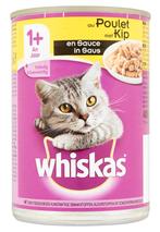 Whiskas Blik Adult Brokjes In Saus Kip, Verzenden