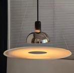 LED Hanglamp Frisbi Design – Chroom & PMMA E27, Huis en Inrichting, Lampen | Hanglampen, Verzenden, Nieuw