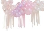 Roze Ballonnenboog Pastel Doorzichtig DIY Set, Nieuw, Verzenden