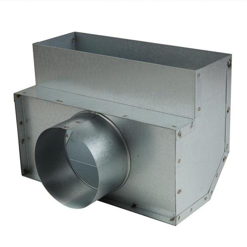 Haakse roosterschoen 305 x 102mm met aansluiting Ø 125mm, Doe-het-zelf en Verbouw, Ventilatie en Afzuiging, Nieuw, Verzenden