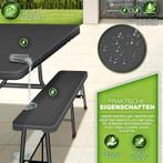 Picknicktafel - Campingtafel - Biertafel - Opvouwbaar - 180, Tuin en Terras, Verzenden, Zo goed als nieuw