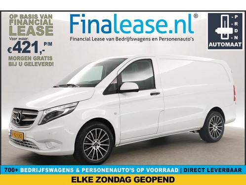 Mercedes-Benz Vito 119 CDI Lang 191PK AUT Airco Cam €421pm, Auto's, Bestelauto's, Lease, Automaat, Diesel, Mercedes-Benz, Wit